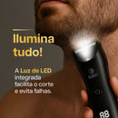 Barbeador Profissional com Luz de Led - BarberFlex™